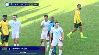 2016 OFC NATIONS CUP  Vanuatu vs New Zealand [upl. by Hijoung]