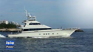 Enormous Sportfish Yacht  TEMPO REALE [upl. by Lukin]