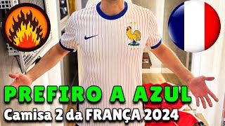 Camisa da França versão branca 2024 Eurocopa [upl. by Saire]