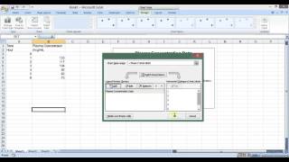 Calculation of Pharmacokinetic Parameters Part1 [upl. by Lyrahc246]