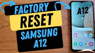 Samsung Galaxy A12 Hard Reset Factory Reset  This is the Fastest Way [upl. by Verlee]