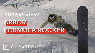 2022 Arbor Formula Rocker Snowboard Review  Curated [upl. by Armington]