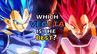 Super Saiyan BLUE Evolved Vs Custom SSG Vegeta Comparison In Dragon Ball Xenoverse 2 [upl. by Coffee725]