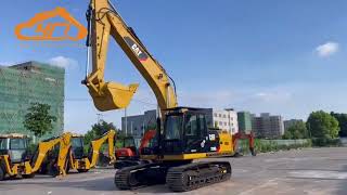 HYDRAULIC EXCAVATOR USED CAT 320DL EXACVATOR CAT 320D CRAWLER EXCAVATOR [upl. by Okime]