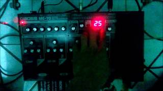 ME 70 BOSS  PRE AMP TIMBRES E DICAS DE EFEITOS [upl. by Beora]