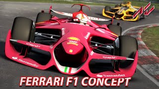 Ferrari F1 Concept  Assetto Corsa GER G27 Nordschleife [upl. by Roby]