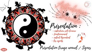 Présentation ASTROLOGIE CHINOISE🏮 amp Tirage☯ TAROSCOPE 2021 Signe🌸 [upl. by Angadreme]