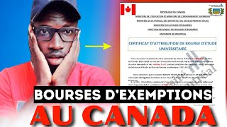 🇨🇦BOURSE DÉTUDE au CANADA pour tout les ÉTUDIANTS INTERNATIONAUX [upl. by Irianat]