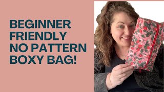 Let’s Sew A Boxy Bag sewing sewingdiy [upl. by Nnyleahs268]