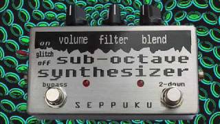 seppuku SUB OCTAVE SYNTHESIZER [upl. by Mikaela513]