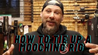 How to Tie up a two hook mooching rig for salmon [upl. by Franciscka]