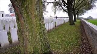 1 NOV 2014 BELGIUM Frontline 1418  Villages at the frontline WijtschateMesenPloegsteert [upl. by Gregg806]