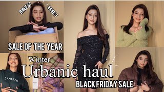 Winter Urbanic haul  Biggest sale of the year up to 50 off urbanicofficial [upl. by Swann]