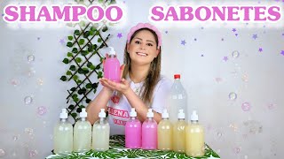 FAÇA SABONETE LÍQUIDO  SHAMPOO E SABONETE ÍNTIMO  3 EM 1 [upl. by Mettah139]