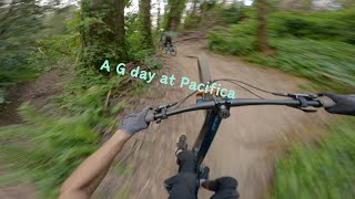 A Chill Pacifica Treeline Session  Mountain Biking  Pacifica  MTB [upl. by Anilak]