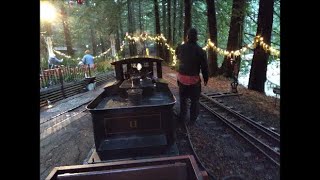 Part 1 Winterfest at The Redwood Valley Railway Dec 17 2022 [upl. by Romilda]