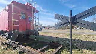 Caboose on US13 in Nassawadox Virginia [upl. by Oijres]