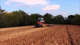 Seeding with Hatzenbichler seeder and Harrow [upl. by Natsirhc]