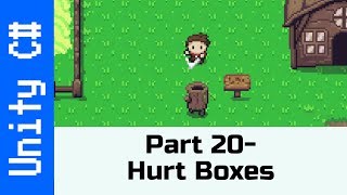 Part 20  Hurtboxes Make a game like Zelda using Unity and c [upl. by Monahan937]