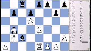 Blitz Chess 822 with Live Comments Benko Volga Gambit [upl. by Rainie353]