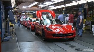 Chevrolet Corvette Stingray Assembly Plant [upl. by Annekam]