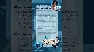 homeoffice  Was kann man absetzen steuerfit [upl. by Eudocia]