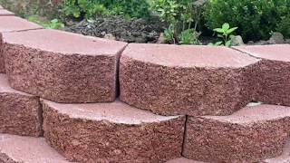 How to Build a Front Yard Retaining Block Wall [upl. by Glialentn200]