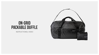 Matador OnGrid Packable Duffle Demo [upl. by Syhr623]