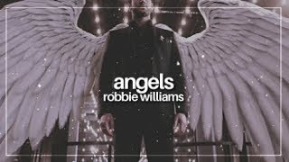 angels  robbie williams  traducida al español  lyrics [upl. by Odragde677]