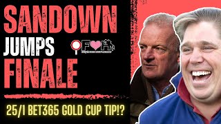 SANDOWN JUMPS FINALE 2024 PREVIEW  251 Bet365 Gold Cup Tip  Horse Racing Tips [upl. by Nosiram635]