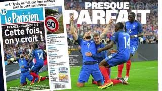 France 52 Islande  lAllemagne na pas peur des Bleus [upl. by Laerol]