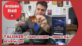 Talisker Dark Storm  Single Malt  Review 200 [upl. by Dyana]