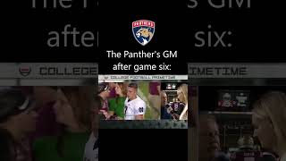 nhl shorts meme memes hockey oilers panthers florida edmonton gm puck hockeyshort recap [upl. by Yroffej808]