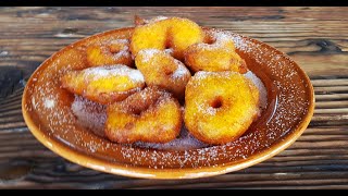 Buñuelos de Viento Los Buñuelos más Ricos y Esponjosos Bunyols de les Verges Recetas Mallorquinas [upl. by Monk435]