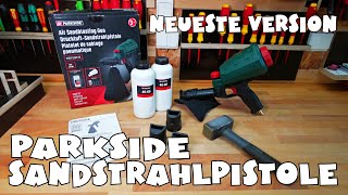 PARKSIDE® DruckluftSandstrahlpistole PDSP 1000 E6 [upl. by Nesyaj]