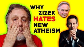 Why Slavoj Zizek REJECTS New Atheism Sam Harris Richard Dawkins etc [upl. by Kathlin276]