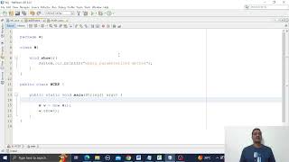 1 Empty parameterized method Java [upl. by Manas]