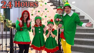 We Elf Ourselves for 24 Hours Elf Family for a Day [upl. by Theola]