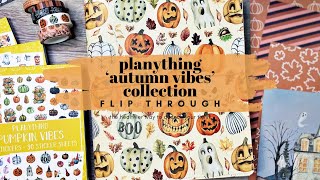 PLANYTHING ‘AUTUMN VIBES’ COLLECTION  NEW FALL LAUNCH UNBOXING amp FLIPS THROUGHS [upl. by Airetnuhs]