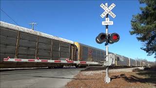 Elkton Road Railroad Crossing Thach AL [upl. by Courtnay]