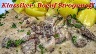 10 Klassiker Boeuf Stroganoff [upl. by Yvaht936]