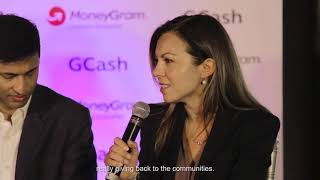 MoneyGram and GCash Mobile Wallet Press Launch [upl. by Harlene994]