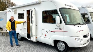 £27000 Motorhome Tour  2004 Fiat Rapido 963 [upl. by Ynnahc]