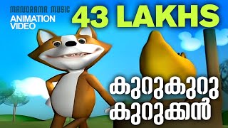 KuruKuru Kurukkan  Kilukkampetty  Super Hit Malayalam Animation Video  Children Animation Videos [upl. by Aiht]