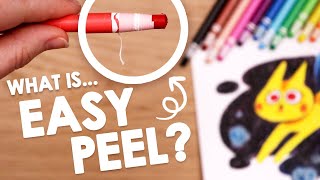 SLOPPY STYLE with EASY PEEL Pencils [upl. by Cott]