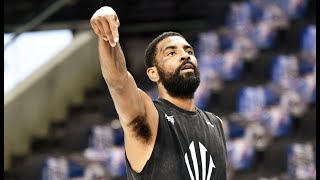 Kyrie Irving Prepares for Game 4 of MavsTimberwolves WCF Series [upl. by Clava]