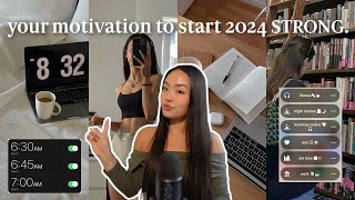 HOW TO START 2024 SUCCESSFULLY 2024 goal setting healthy habits reinvent yourself amp mindset [upl. by Krista]