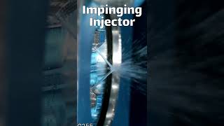 Impinging Rocket Injector [upl. by Airetak296]