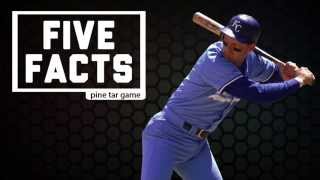 Five Facts Pine Tar Game [upl. by Bonnice]