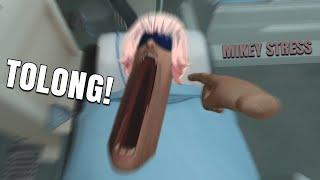 Mikey Kau Kenapa  Surgeon Simulator VR 3 [upl. by Lebiram]